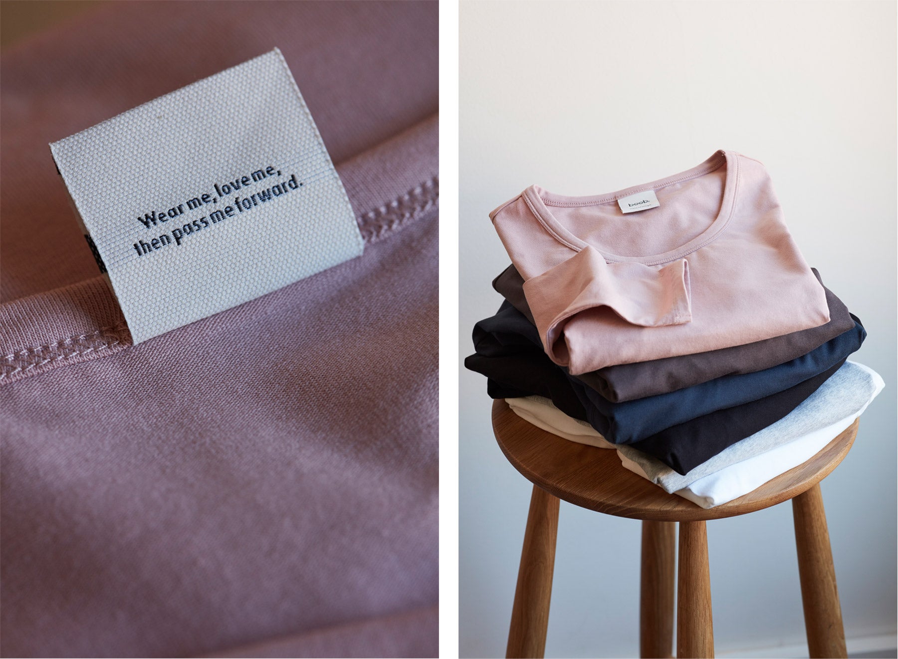 wear me, love me then pass me forward