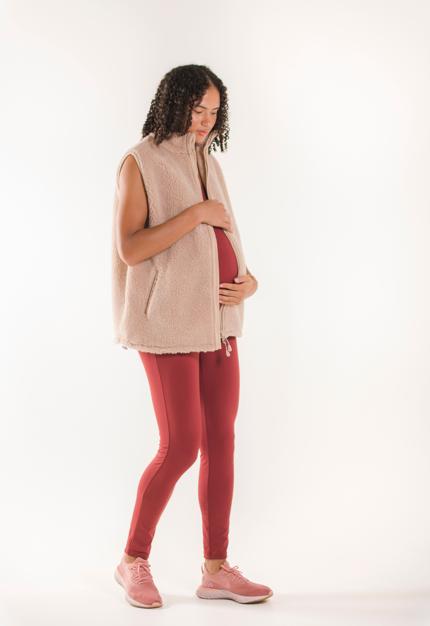 Teddyfleece vest - Beige