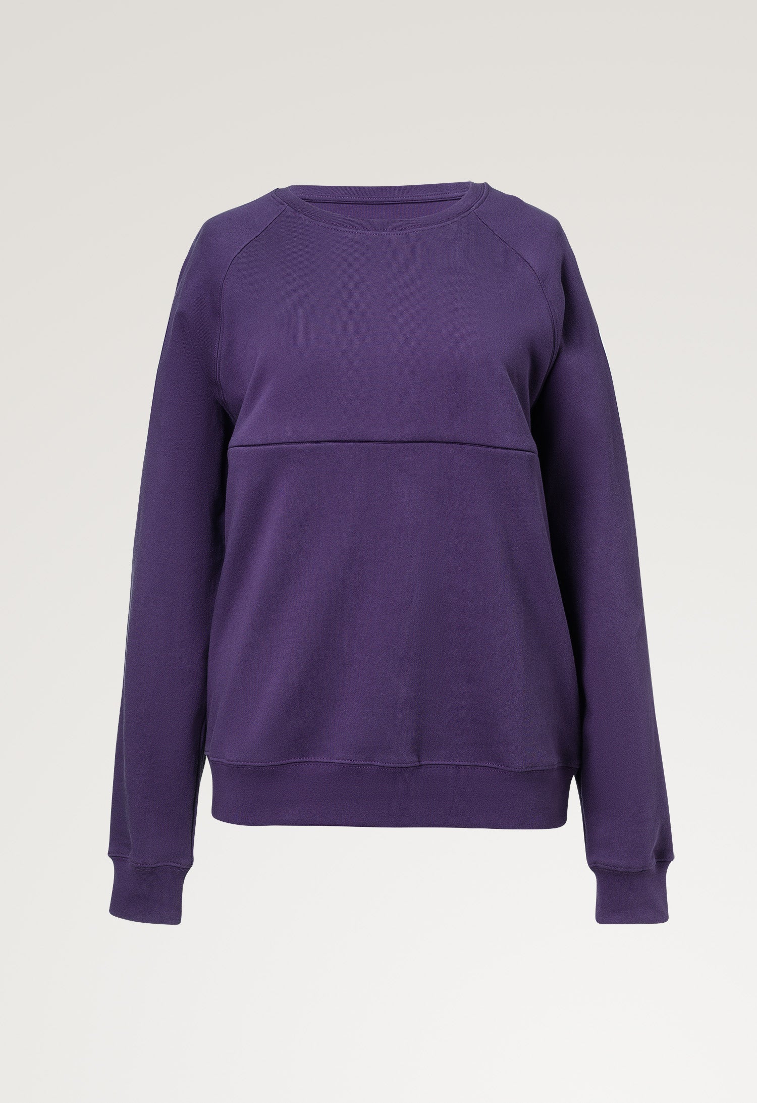 Thermal nursing sweatshirt - Diep pruim