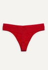 Menstruatieondergoed (string) - licht - rood
