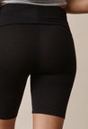 Zwangerschapsbikershorts - Zwart