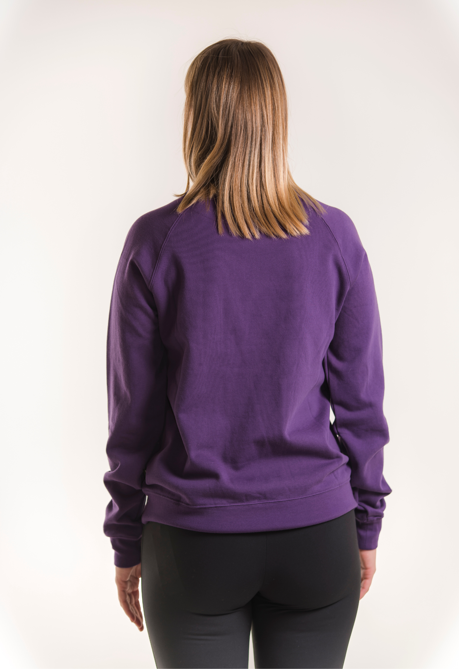 Thermal nursing sweatshirt - Diep pruim