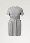 The Shirt Mini Dress - Grey Melange