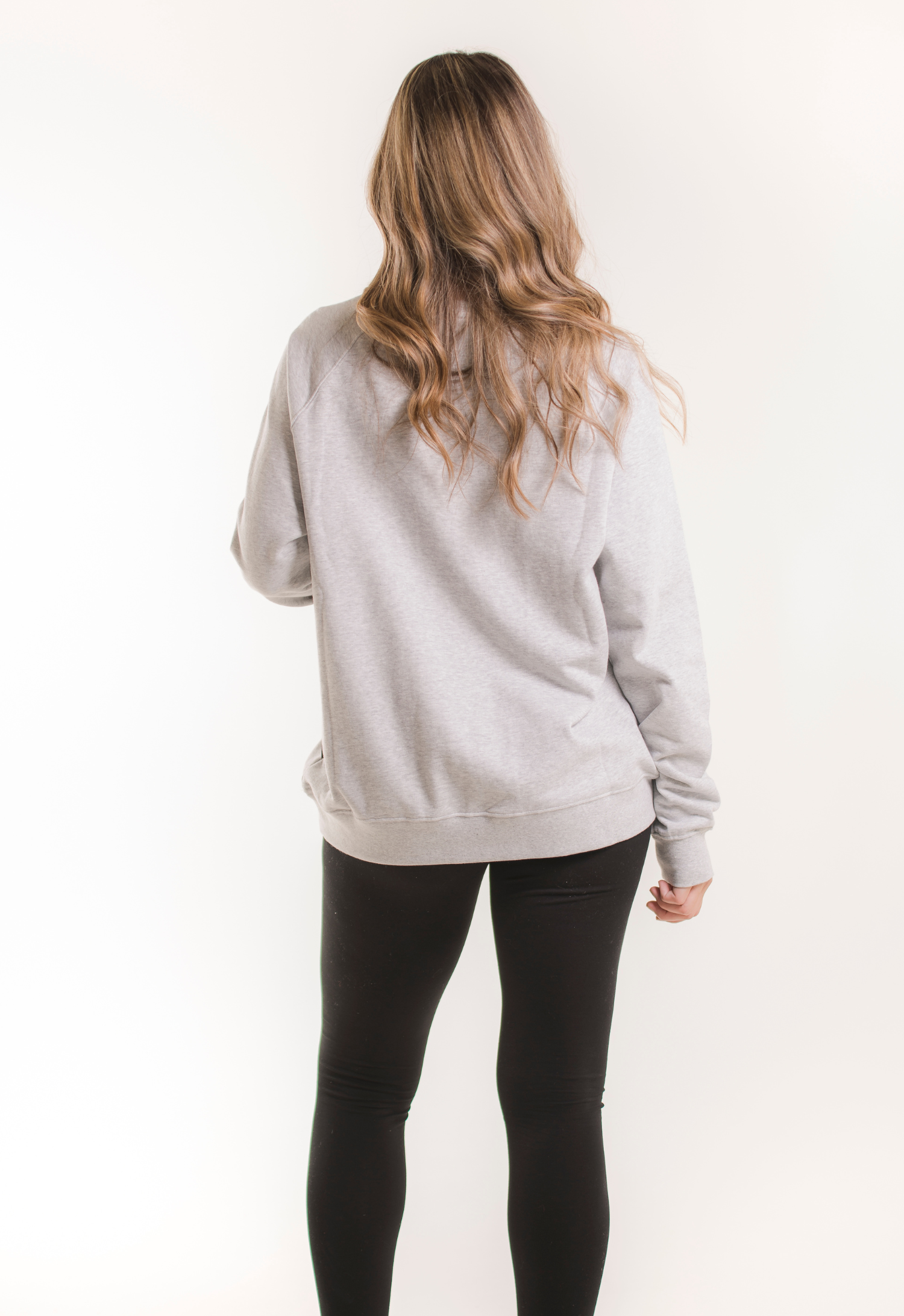 Thermal nursing sweatshirt - Grijs melange