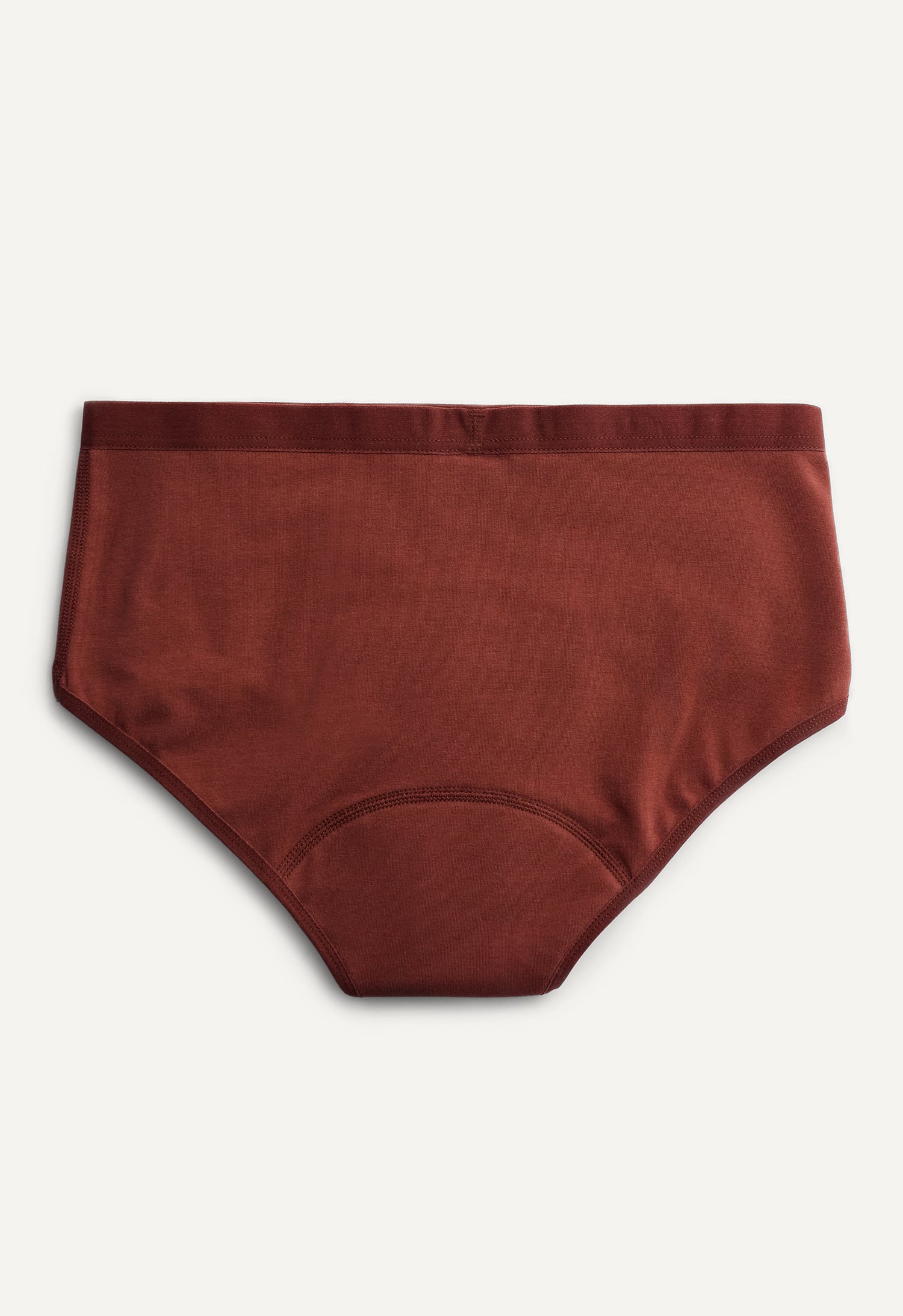 Menstruatieondergoed Hipster, medium, roestbordeaux