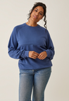 Thermal nursing sweatshirt - Indigoblauw
