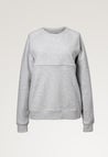 Thermal nursing sweatshirt - Grijs melange