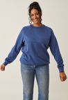 Thermal nursing sweatshirt - Indigoblauw
