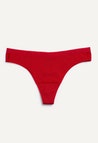 Menstruatieondergoed (string) - licht - rood