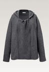 Hoodie voor babydrager - Grijs